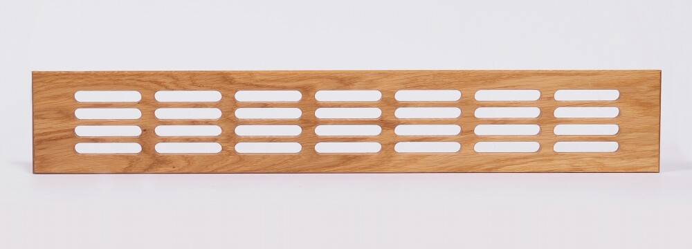 Ventilatierooster hout 600*100 mm